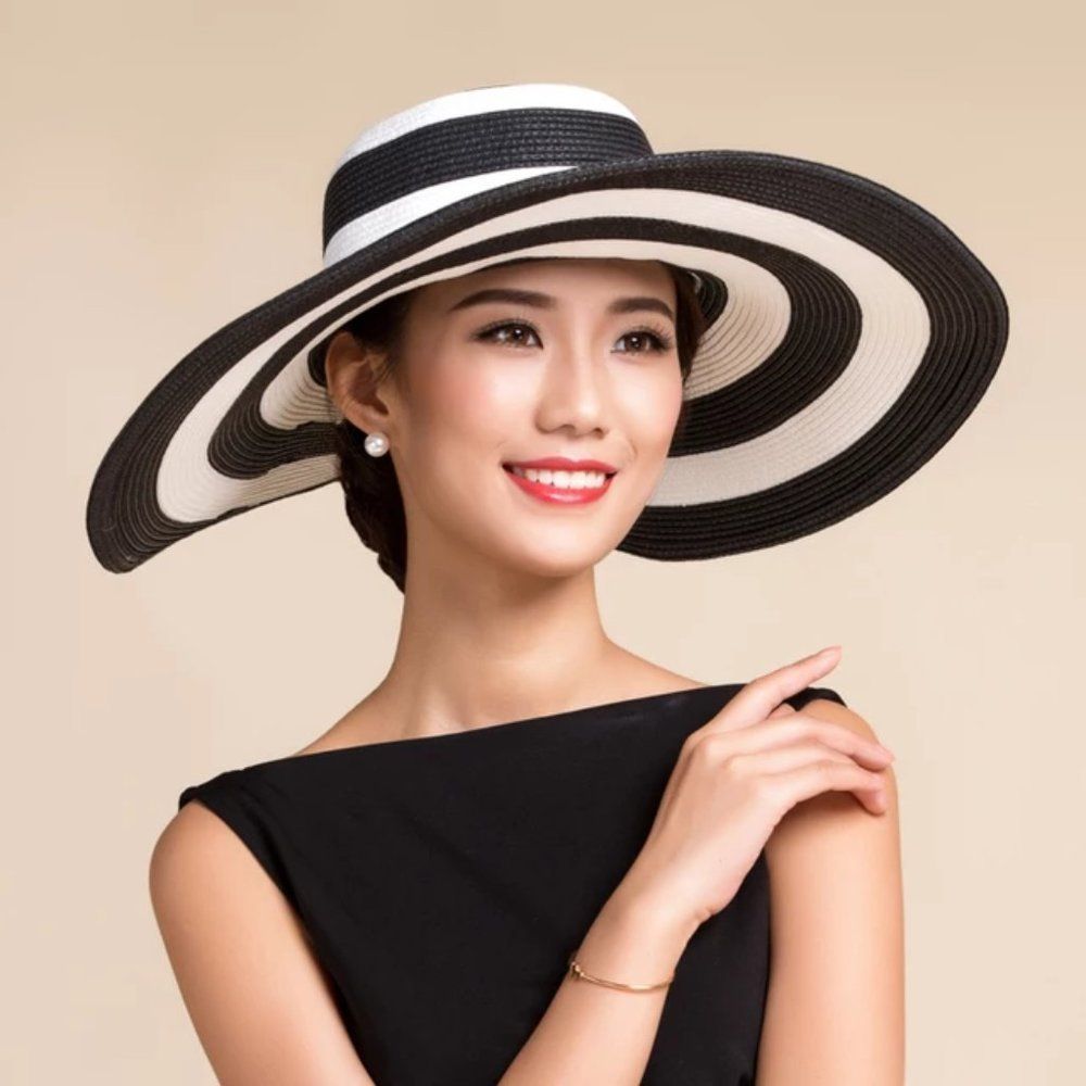 Women Straw Hat  Available in 2 colors - Picture 2 of 4